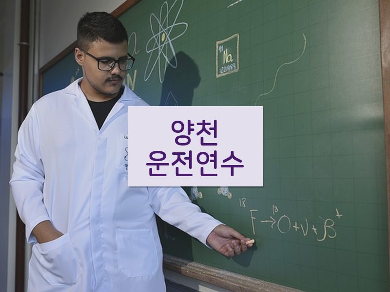 양천운전연수 후기