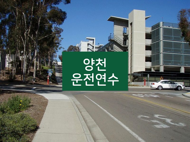 양천운전연수 후기
