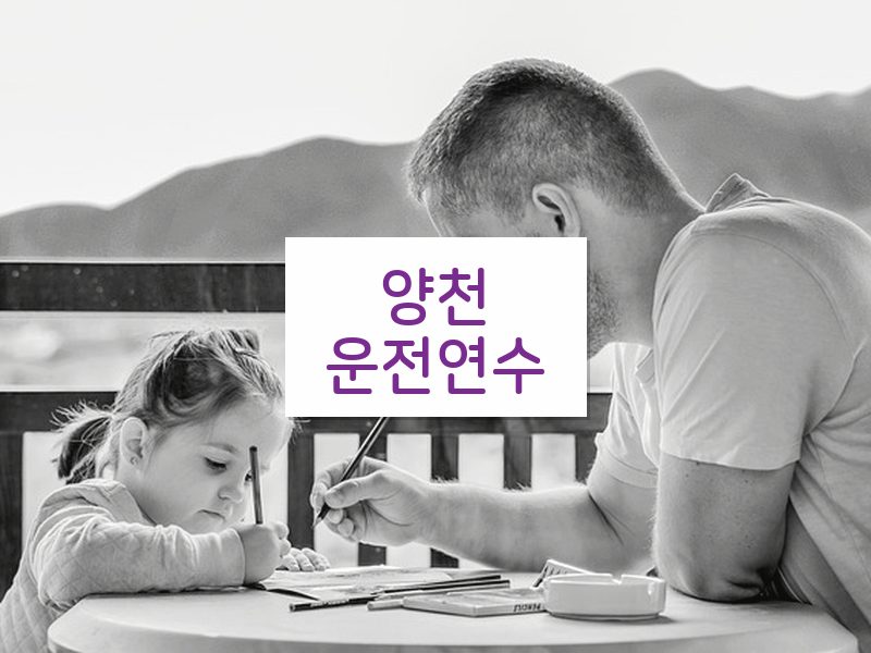 양천운전연수 후기