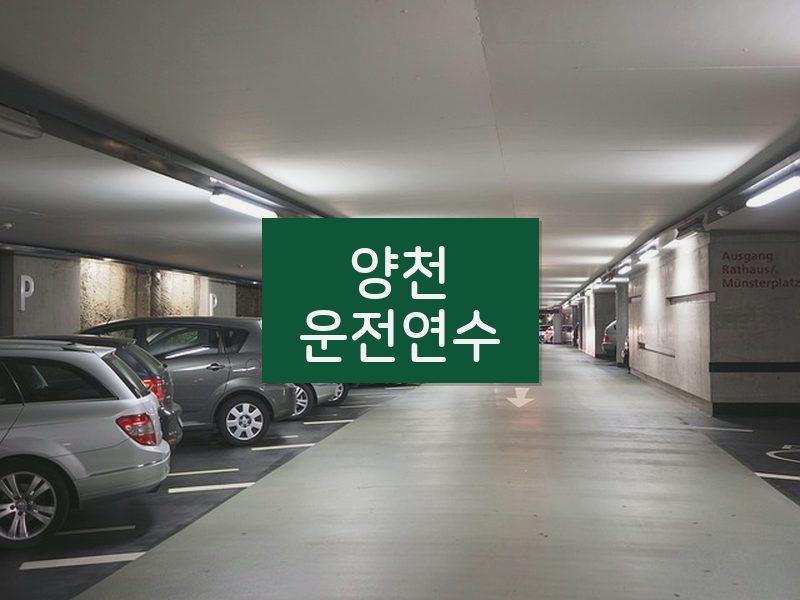 양천운전연수 후기