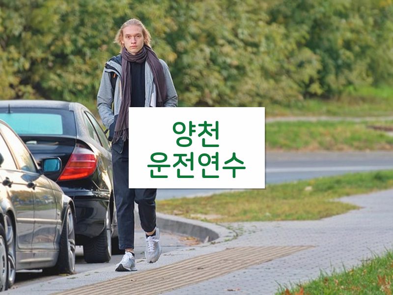 양천운전연수 후기
