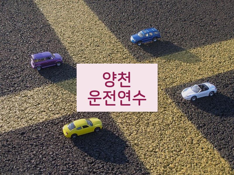 양천운전연수 후기