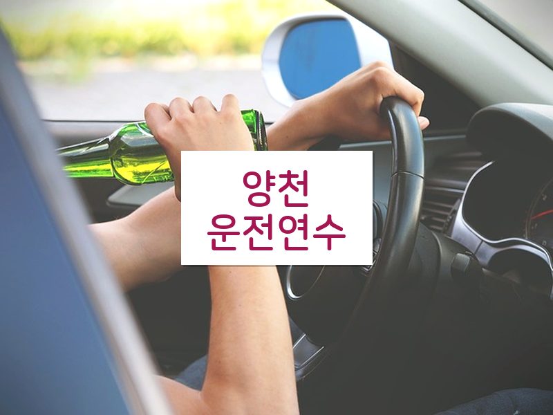 양천운전연수 후기