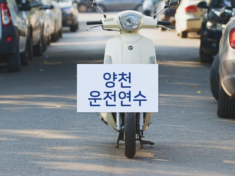 양천운전연수 후기