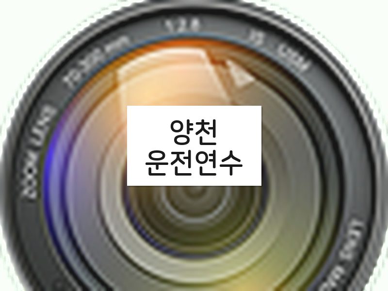 양천운전연수 후기