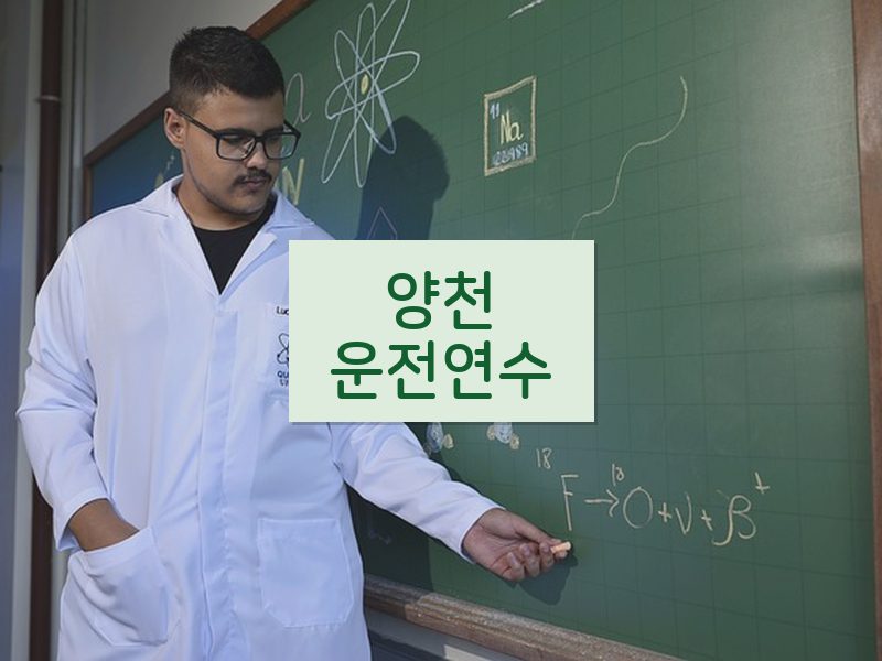 양천운전연수 후기