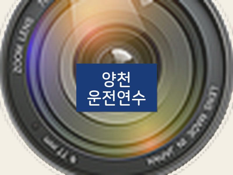 양천운전연수 후기