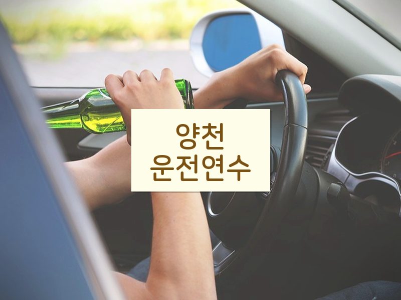양천운전연수 후기