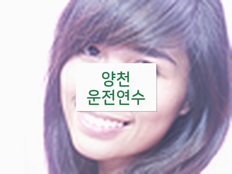 양천운전연수 후기