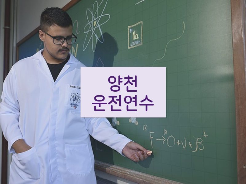 양천운전연수 후기