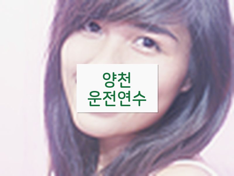 양천운전연수 후기