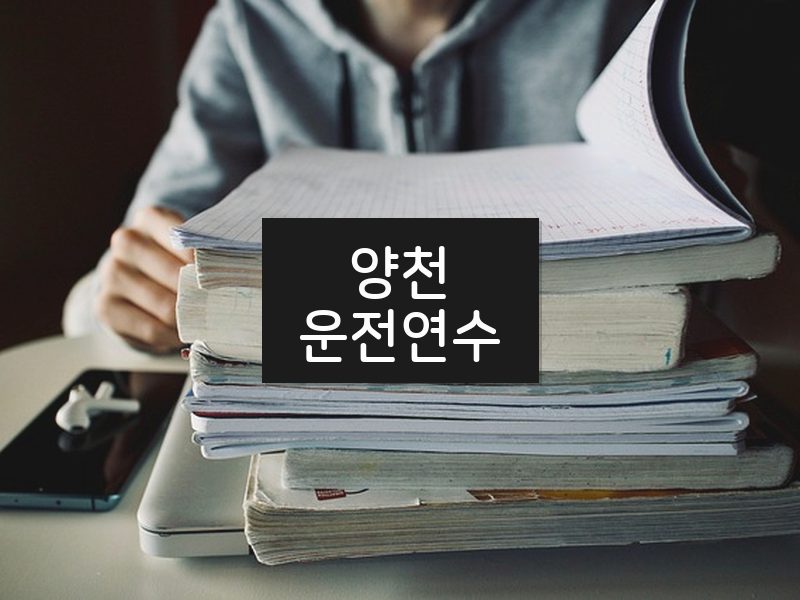양천운전연수 후기