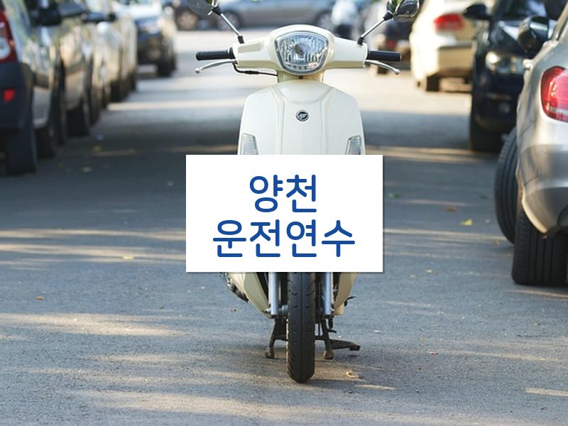 양천운전연수 후기