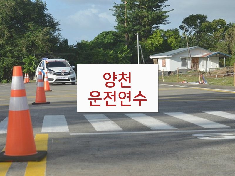 양천운전연수 후기