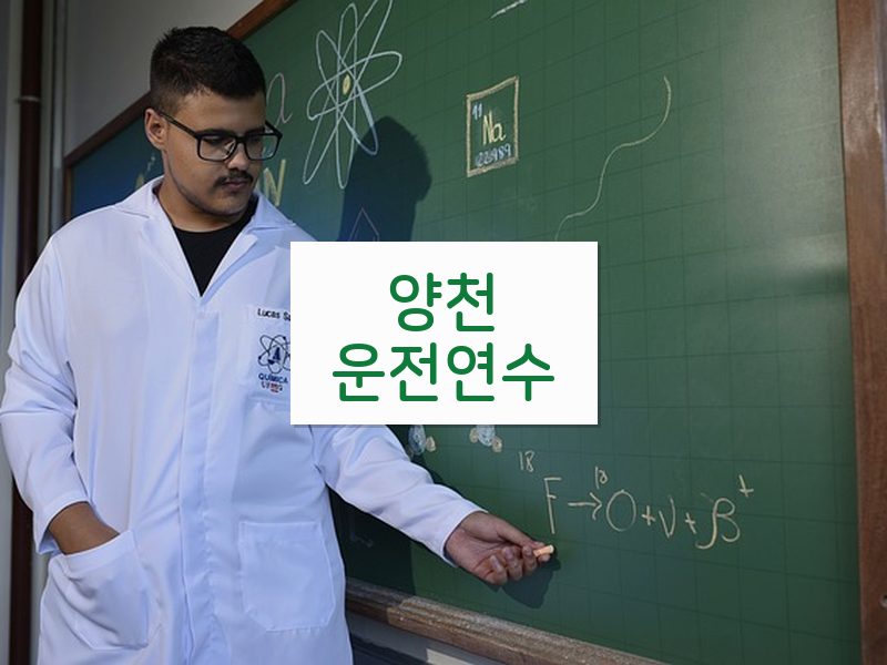 양천운전연수 후기