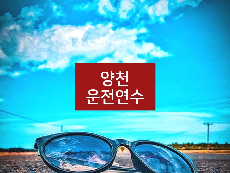 양천운전연수 후기