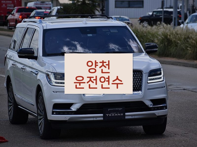 양천운전연수 후기