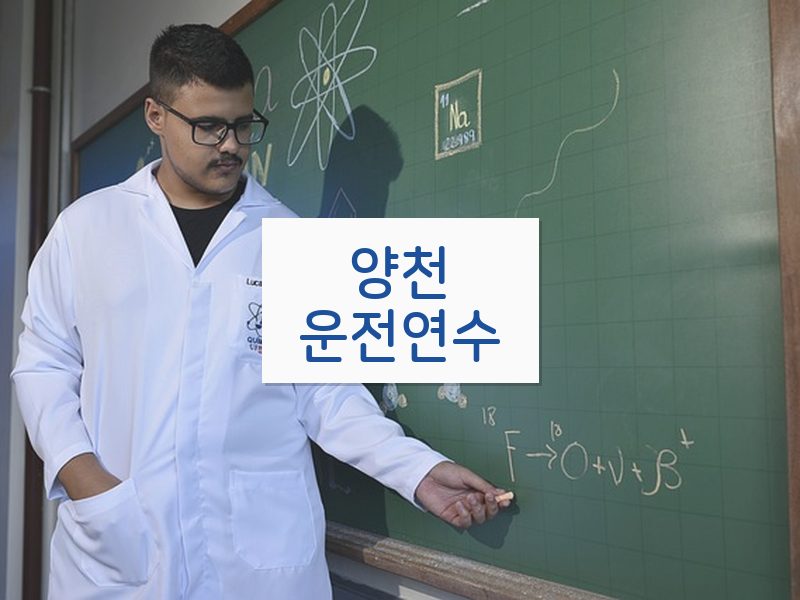 양천운전연수 후기