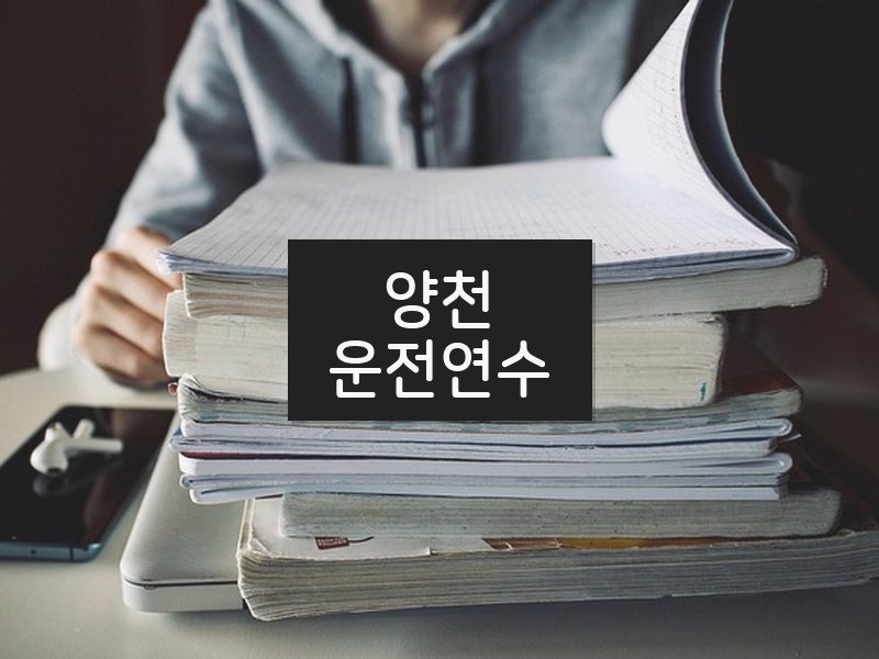 양천운전연수 후기