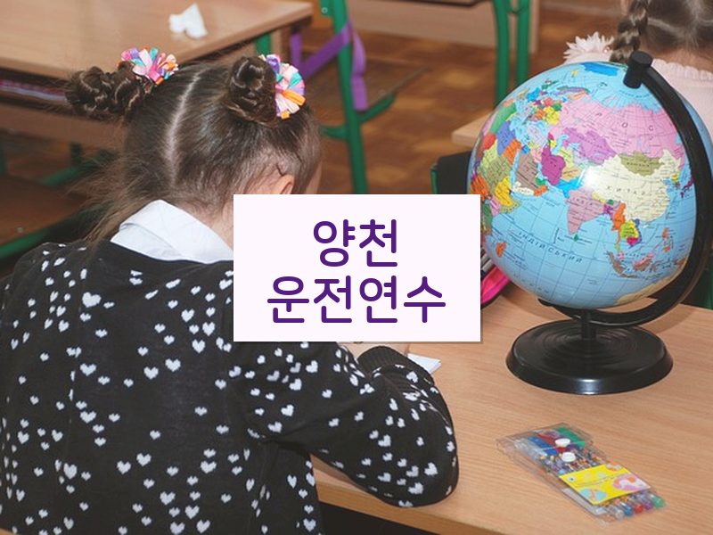 양천운전연수 후기