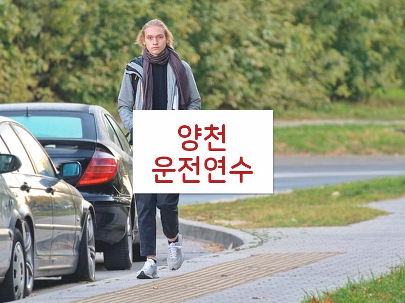 양천운전연수 후기
