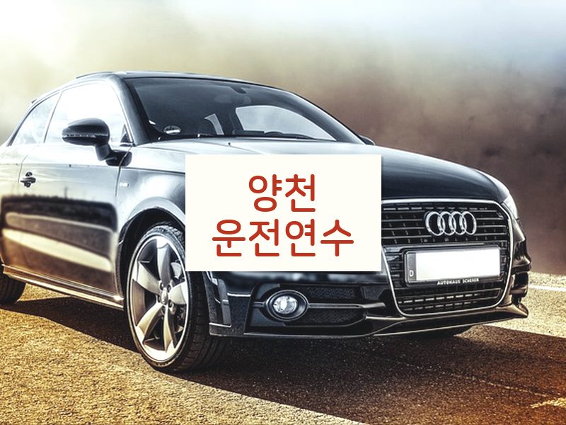 양천운전연수 후기