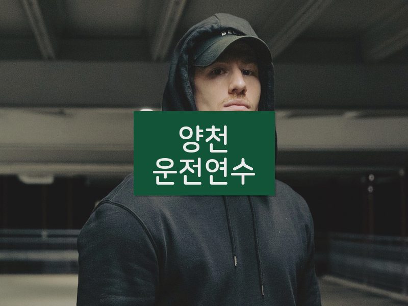 양천운전연수 후기