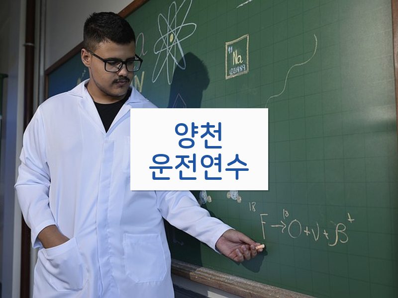 양천운전연수 후기