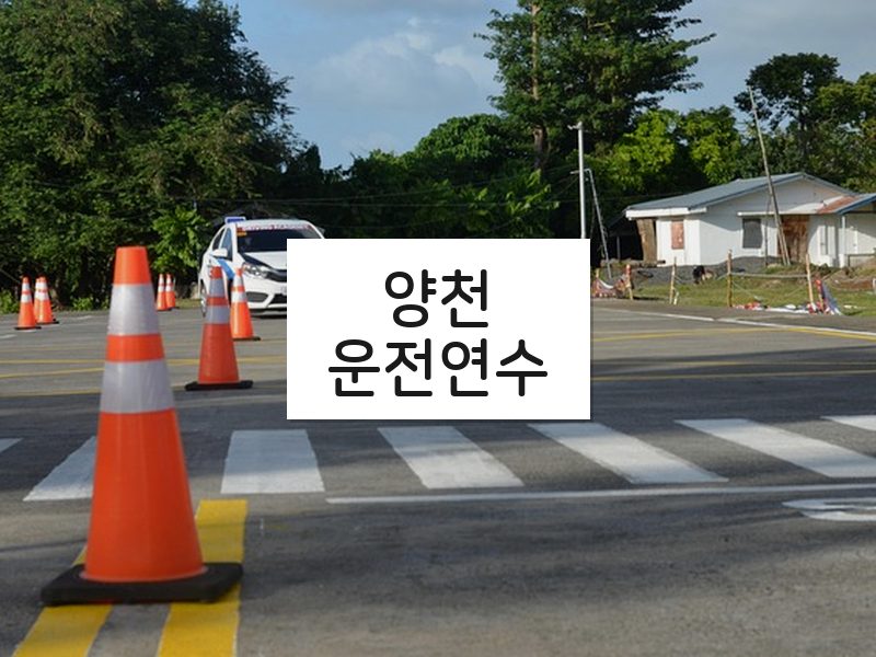 양천운전연수 후기