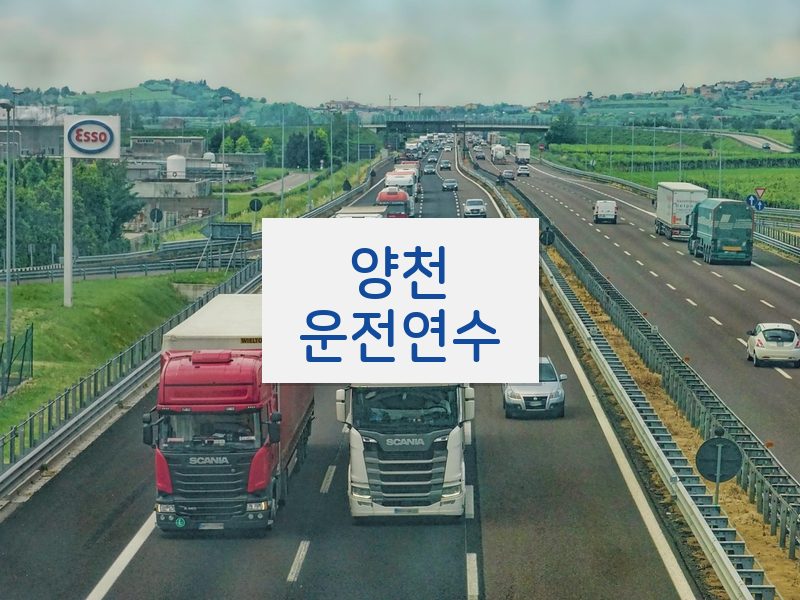 양천운전연수 후기