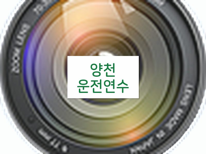 양천운전연수 후기