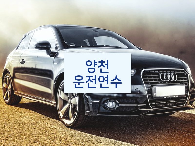 양천운전연수 후기