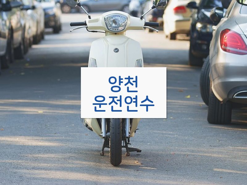 양천운전연수 후기