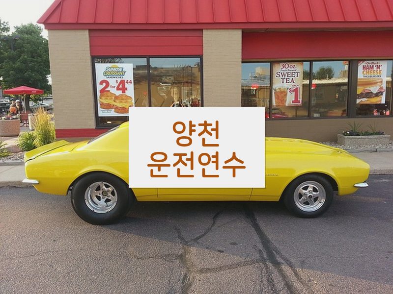 양천운전연수 후기