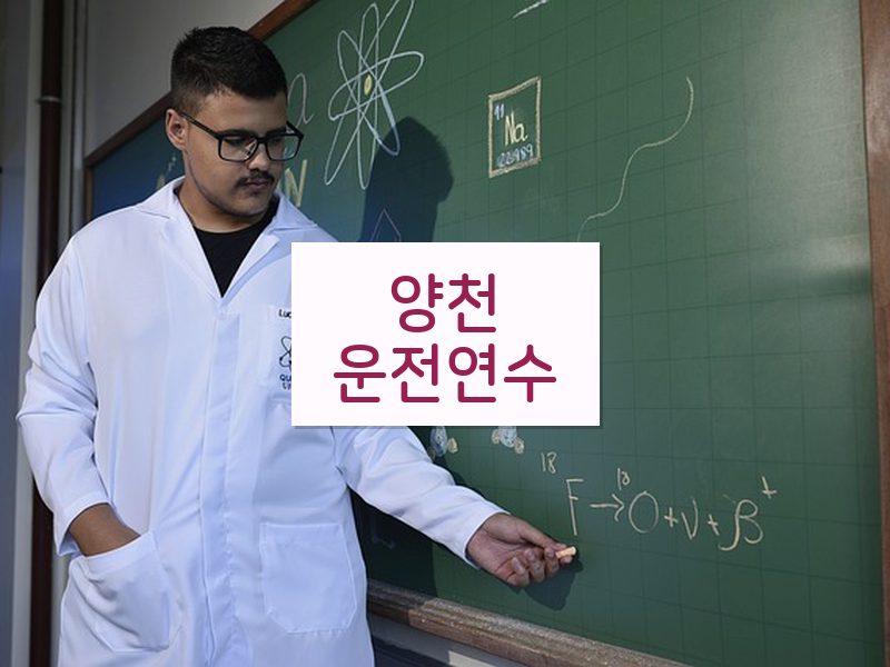 양천운전연수 후기