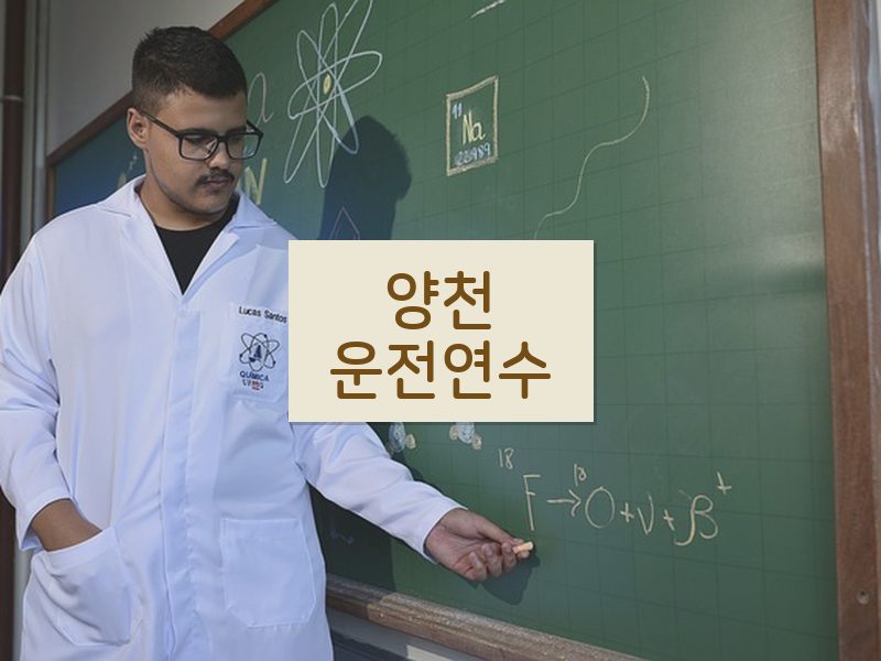 양천운전연수 후기