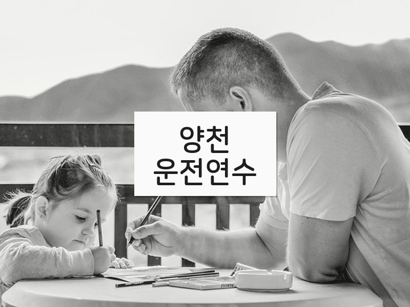 양천운전연수 후기