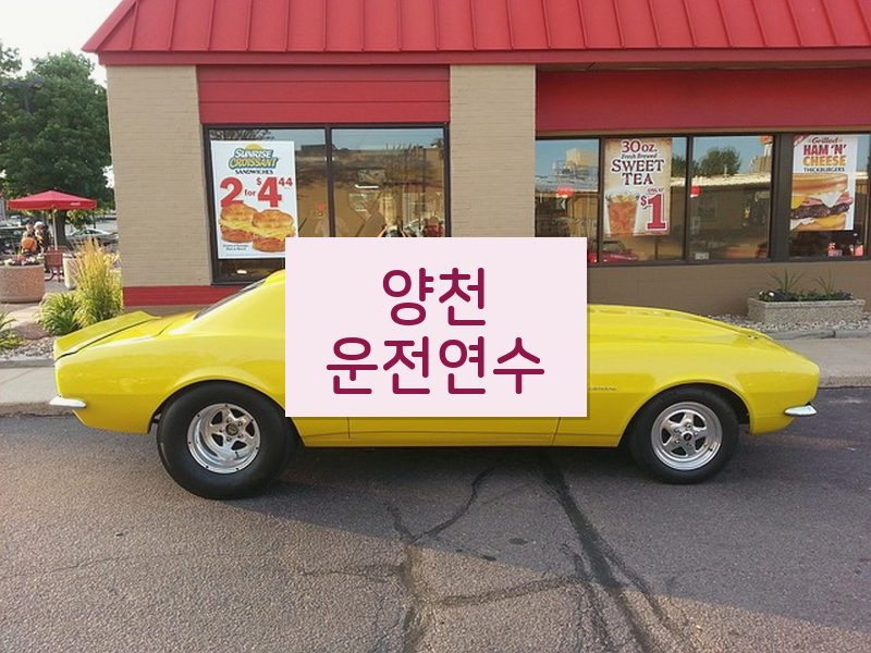 양천운전연수 후기