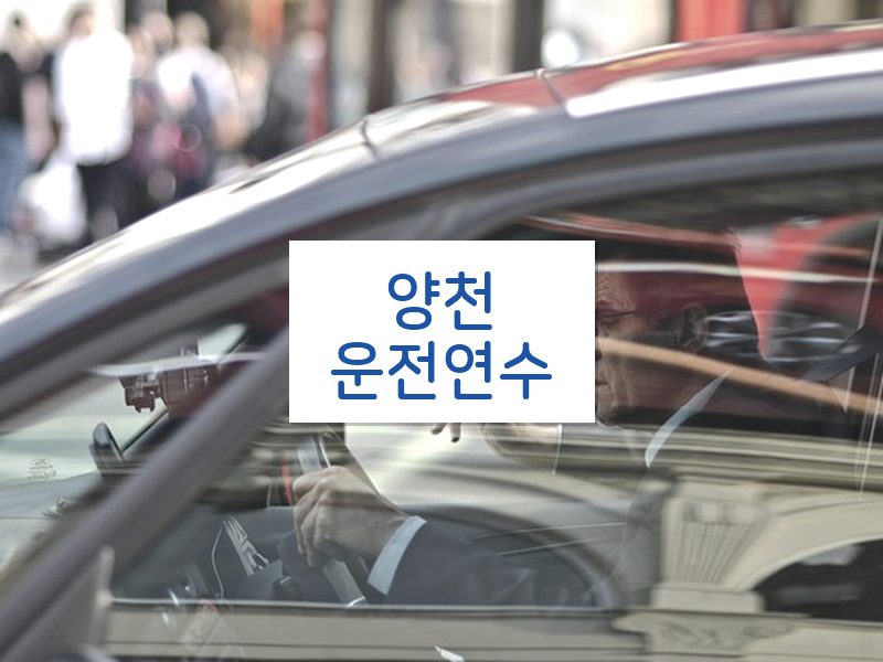 양천운전연수 후기