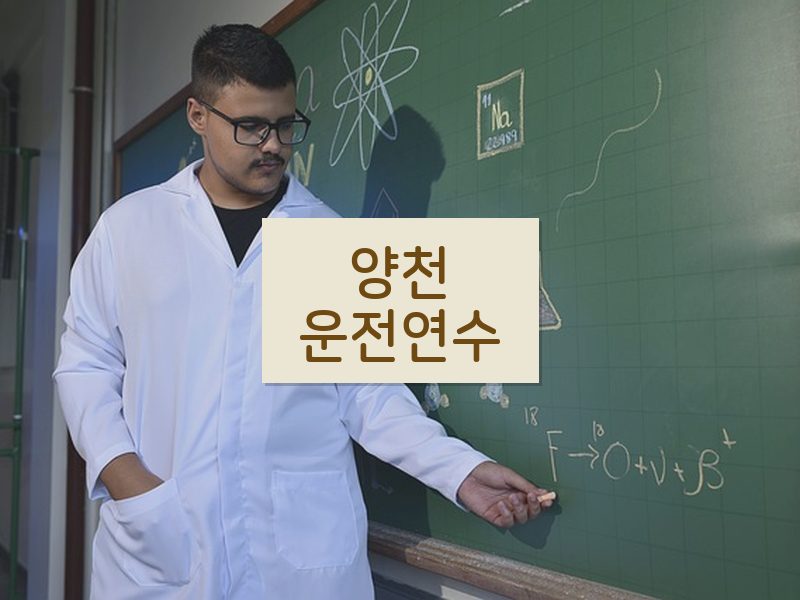 양천운전연수 후기