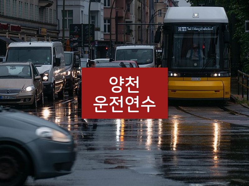 양천운전연수 후기