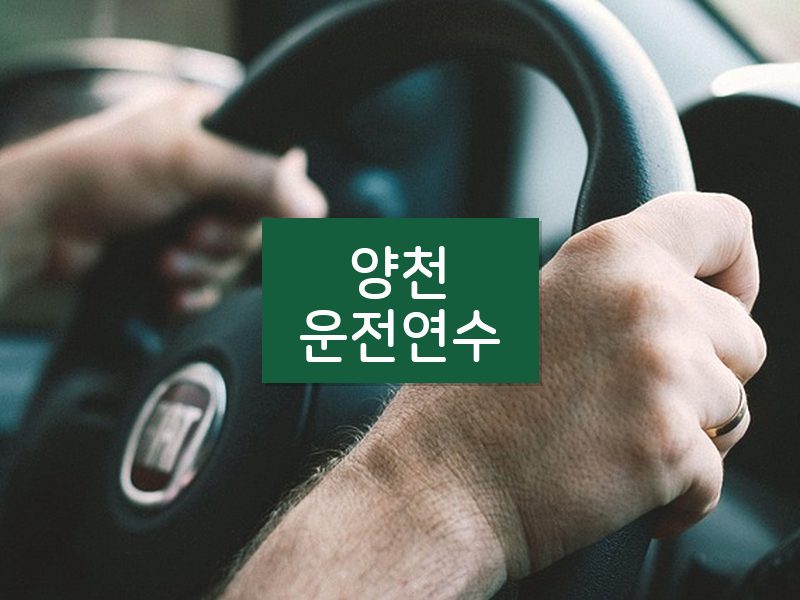 양천운전연수 후기