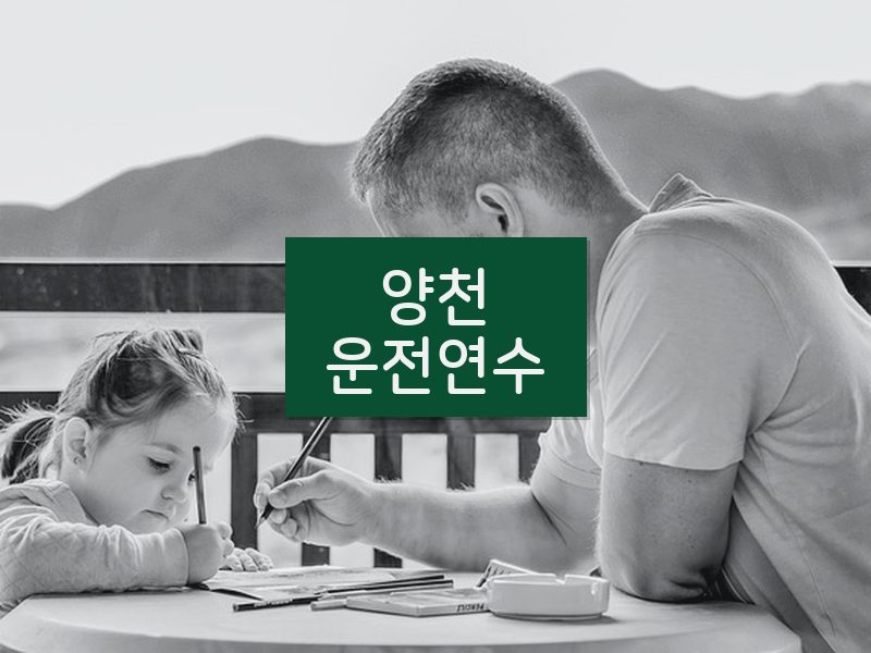 양천운전연수 후기