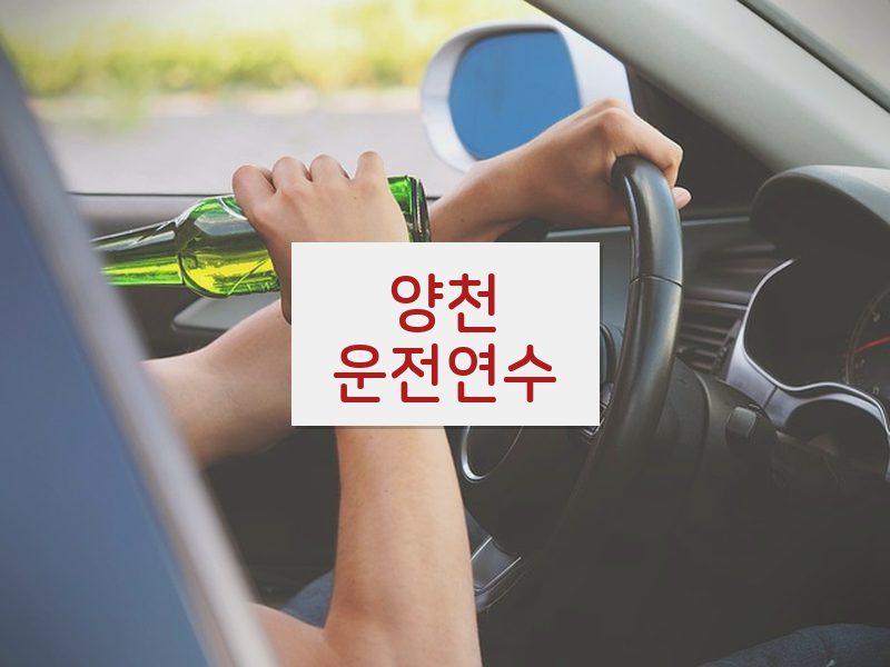 양천운전연수 후기