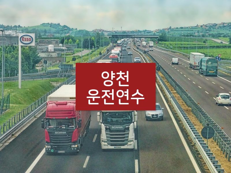 양천운전연수 후기