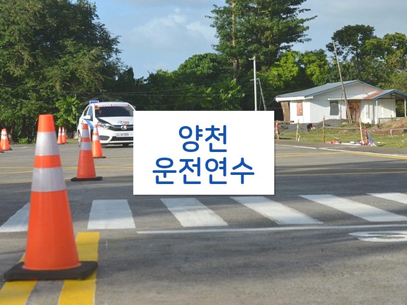 양천운전연수 후기