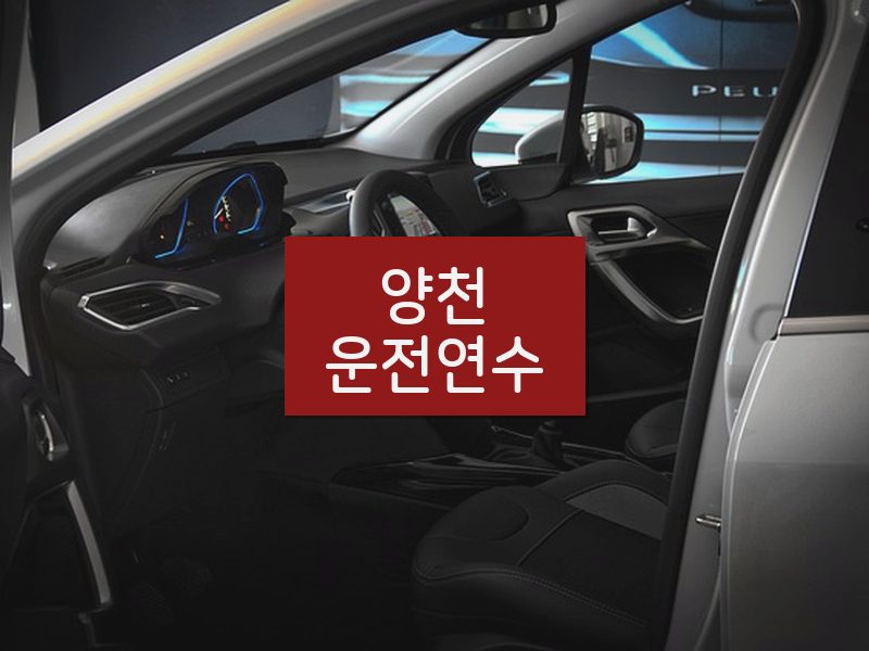양천운전연수 후기