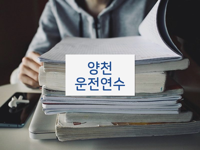 양천운전연수 후기