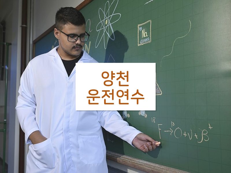 양천운전연수 후기