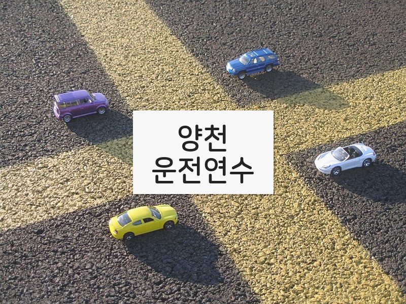 양천운전연수 후기